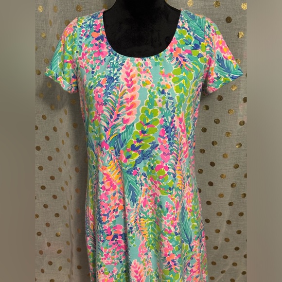 🦄 Catch the Wave Tammy Dress Lilly Pulitzer Medium EUC - Picture 5 of 15